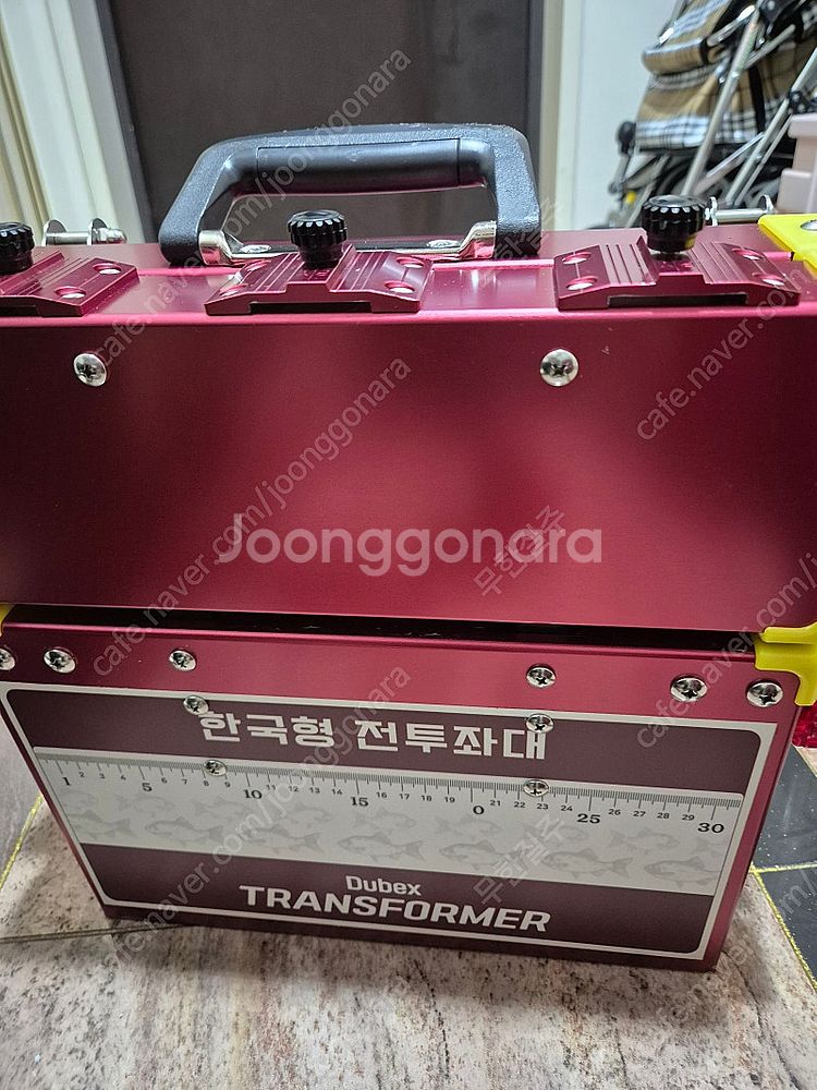 두벡스 트랜스포머 한국형 전투 낚시 좌대--3