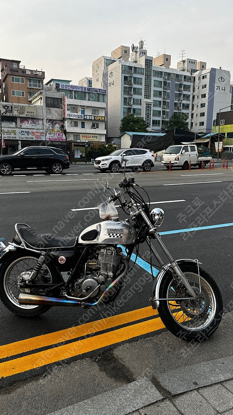 sr400 쵸퍼 업스텝 인젝션--1