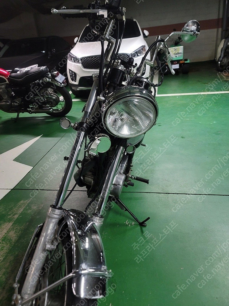 sr400 쵸퍼 업스텝 인젝션--4