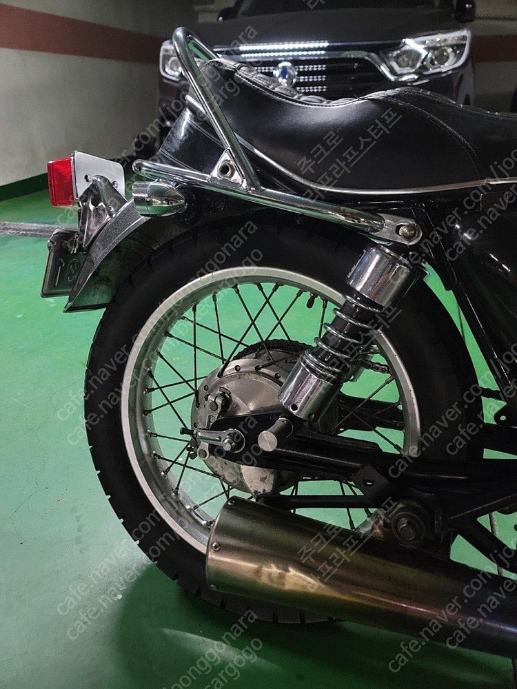 sr400 쵸퍼 업스텝 인젝션--9