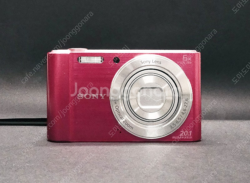 (작례, 양품) 소니 사이버샷 DSC-W810 핑크 아...--0