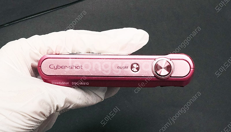 (작례, 양품) 소니 사이버샷 DSC-W810 핑크 아...--2