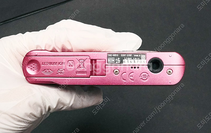 (작례, 양품) 소니 사이버샷 DSC-W810 핑크 아...--3