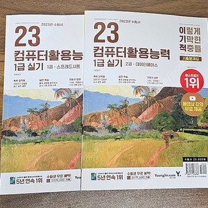 2023 이기적 컴퓨터활용능력 컴활 1급 실기 기출문제집 2권 일괄