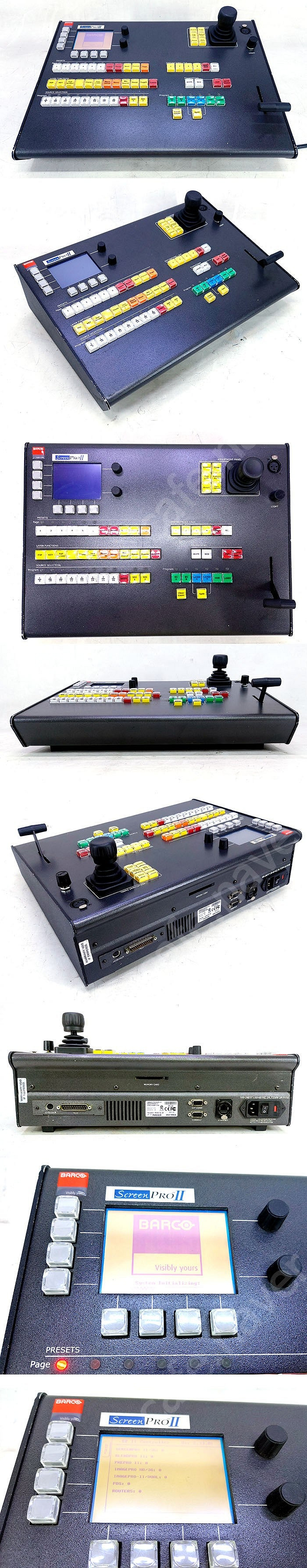 벨기에 바코(BARCO) Screen Pro-II 방송...--1