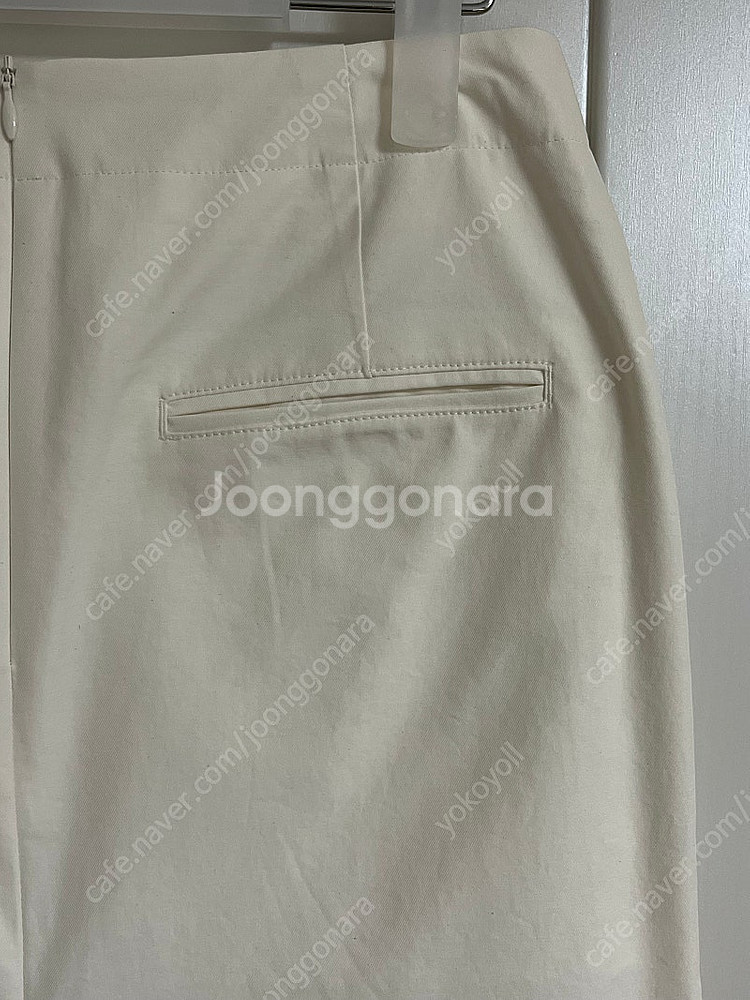 낫띵리튼 맥시 스커트 Stitch h-line maxi...--4