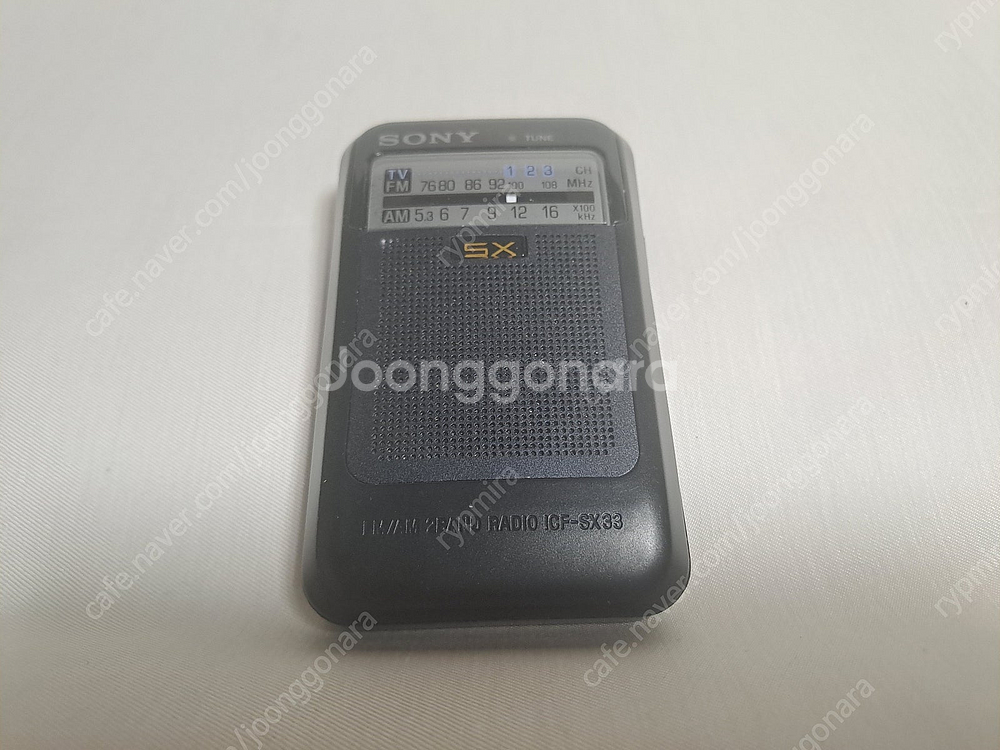 [ 고장 부품용 ] SONY ICF-SX33 소니 휴대...--2
