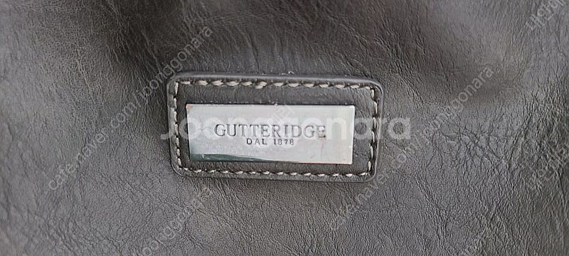 고급 인조가죽 더플백 Gutteridge--1
