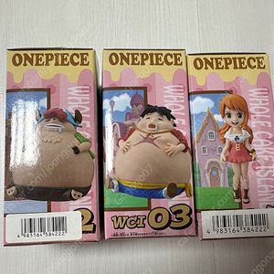 원피스 월콜 홀케이크 아일랜드 뚱루피+뚱쵸파+나미 세트