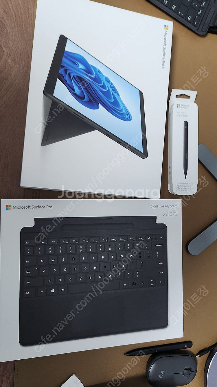 서피스프로8 i5 / 16gb / 256g 풀박스 타입...--8
