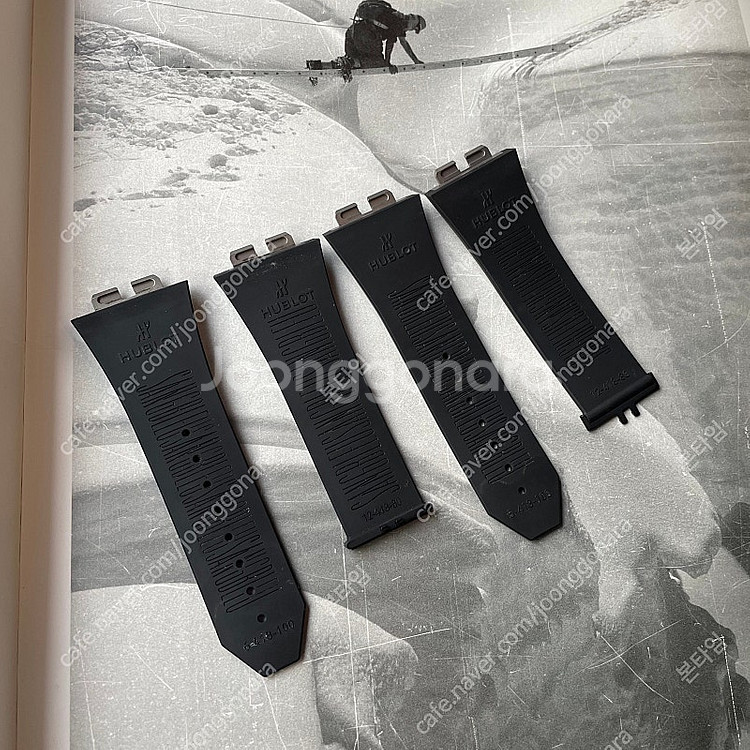 위블로 빅뱅 상블루2 킹골드 파베다이아 45mm 러버밴...--9