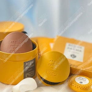 미개봉 아쿠아디파르마 가죽 케이스 리필 향 카트리지 세트