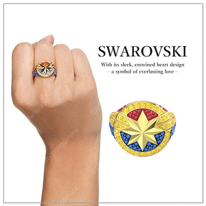 스와로브스키 마블 SWAROVSKI Marvel 반지