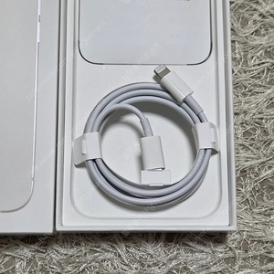 [새상품] 아이폰 정품 케이블 (C to 8핀)