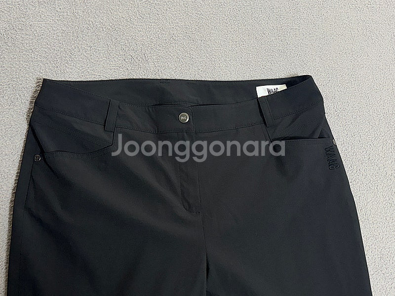 여30 waac왁 블랙스트레치 골프바지 / 캘러웨이 봄...--3