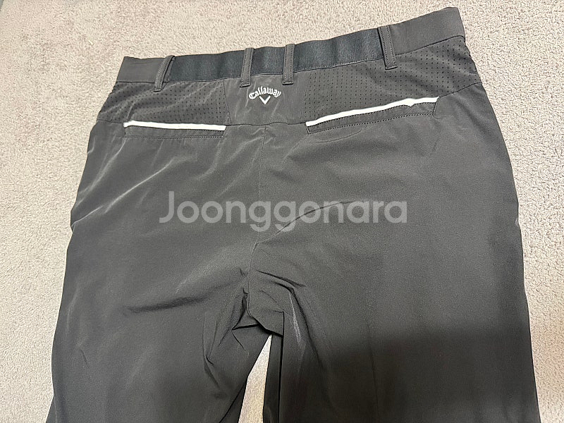 여30 waac왁 블랙스트레치 골프바지 / 캘러웨이 봄...--8