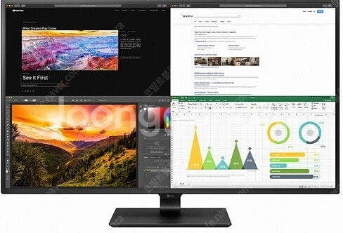 LG 43un700 이나 DELL U4323QE 모니터...--0