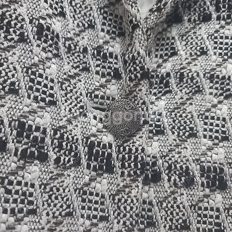 샤넬 트위드 자켓--2