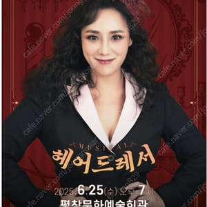 5매 일괄 만5천원 / 헤어드레서 뮤지컬 공연 티켓