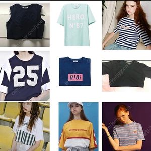 디자이너 브랜드 여름옷 14종 개당 5천원에 급처 (스컬프터/챈스챈스/로우클래식/87mm/참스 등)