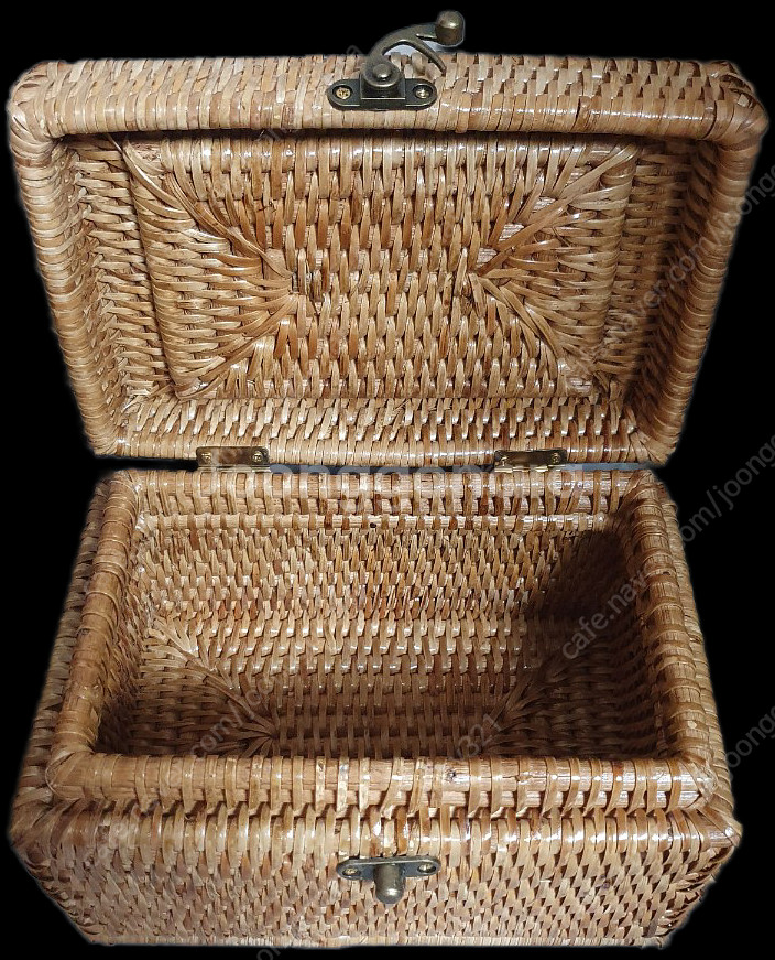 태국 라탄 다용도 수납함 보관함 (새상품)--2