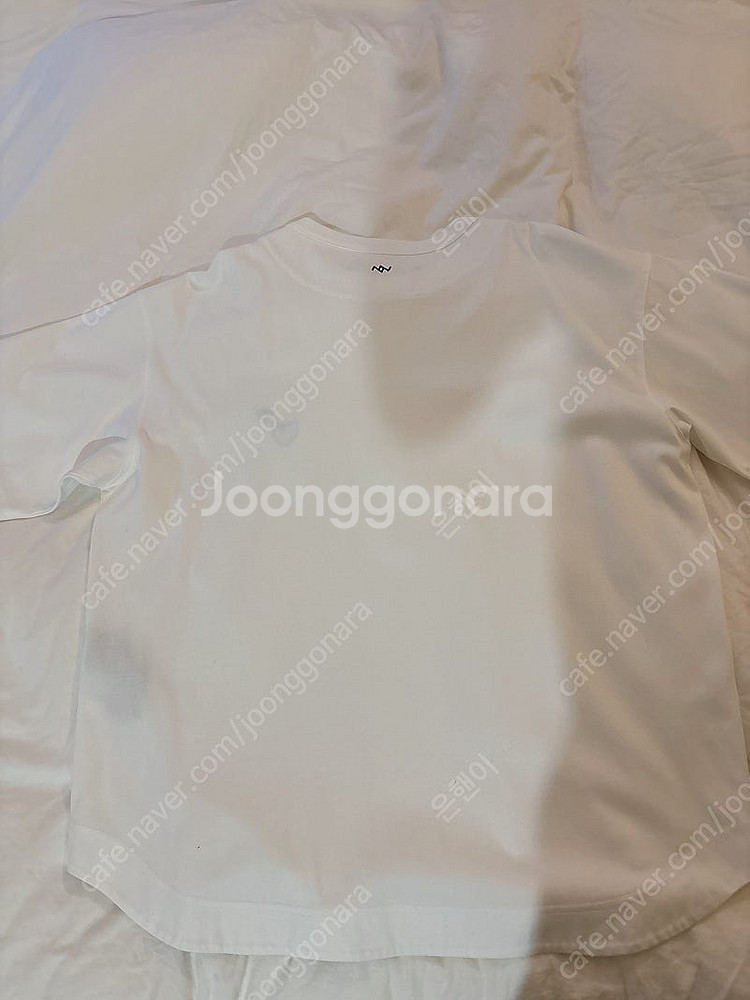 (백화점구매) 새상품급 송지오옴므 지제로 커브컷 반팔티...--4