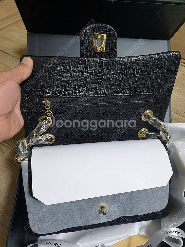샤넬 클래식 캐비어 클미 금장 은장 미튬 디올 샤넬 구...--8