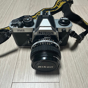니콘 FM2 + 50.4 , MF 24mm F2.8 , MF 105mm F2.5 단렌즈 판매합니다.
