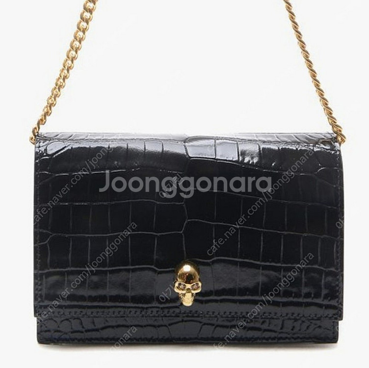 서예지 bag 알렉산더맥퀸 스컬 크로커다일 크로스백 (...--1