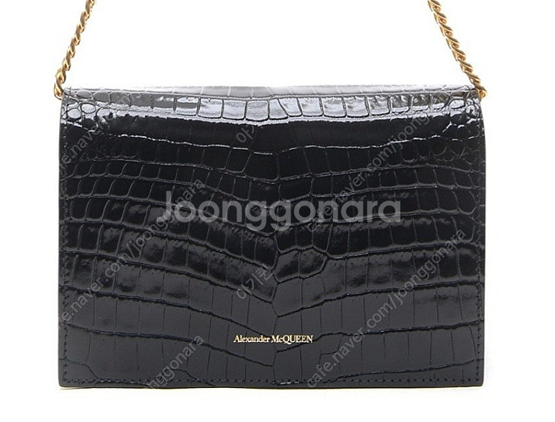 서예지 bag 알렉산더맥퀸 스컬 크로커다일 크로스백 (...--3