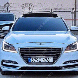 제네시스 G80 중고 제네시스 중고 가격 흰색 2017년식 3.3 GDI 프리미엄 럭셔리 개인사업자 차량구매