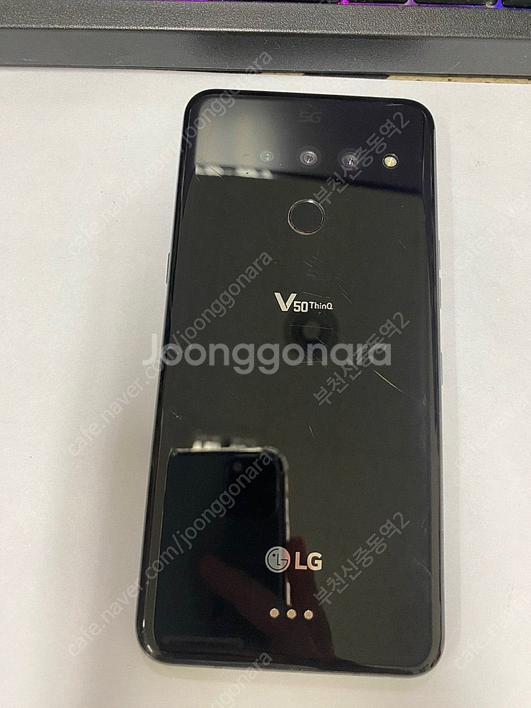 198267 LG V50 5G 블랙 128GB 무잔상 ...--0