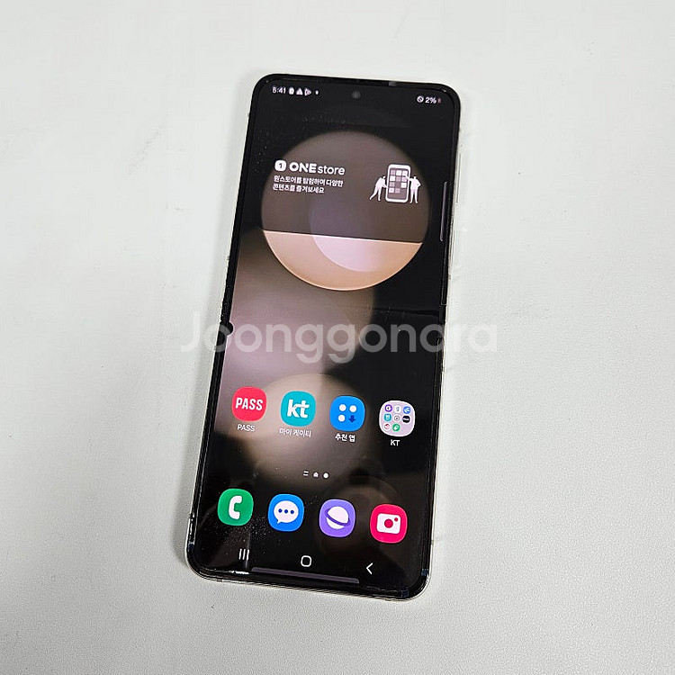 F731 ] 대용량 갤럭시 Z플립5 512G 화이트색상...--8