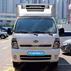중고 봉고3 하이냉동탑 중고 흰색 2018년식 하이탑 중고차카페