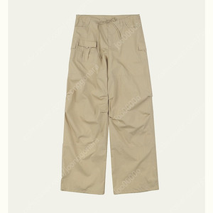 리본빛 Nomad Cargo Pants - Beige