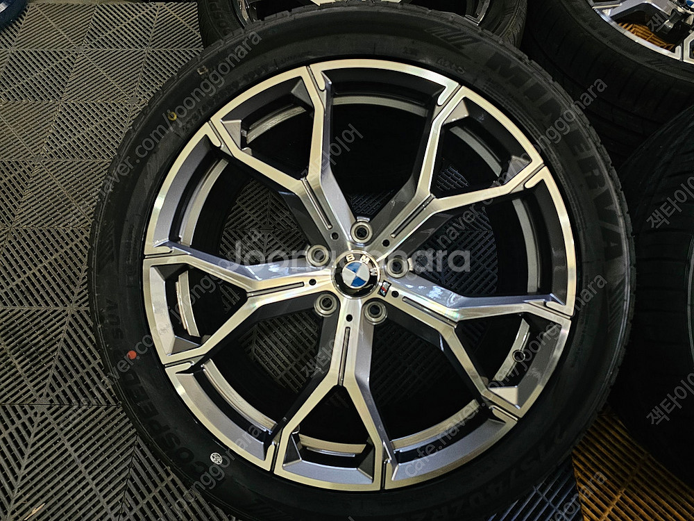 BMW F바디 X5 X6 스타일 20인치 휠타이어--6