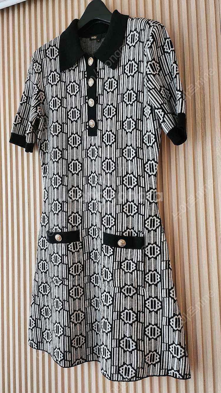 마쥬 니트 원피스 38사이즈--1