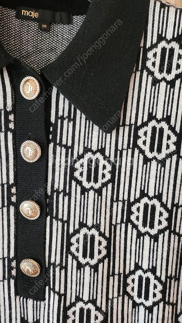 마쥬 니트 원피스 38사이즈--2