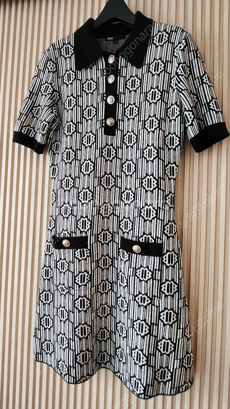 마쥬 니트 원피스 38사이즈--4