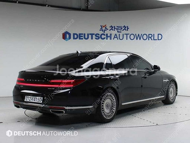 제네시스 G90 중고차 가격 제네시스 중고 검정색 20...--3