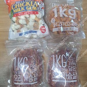사시미.개껌 강아지 간식 4키로 택포