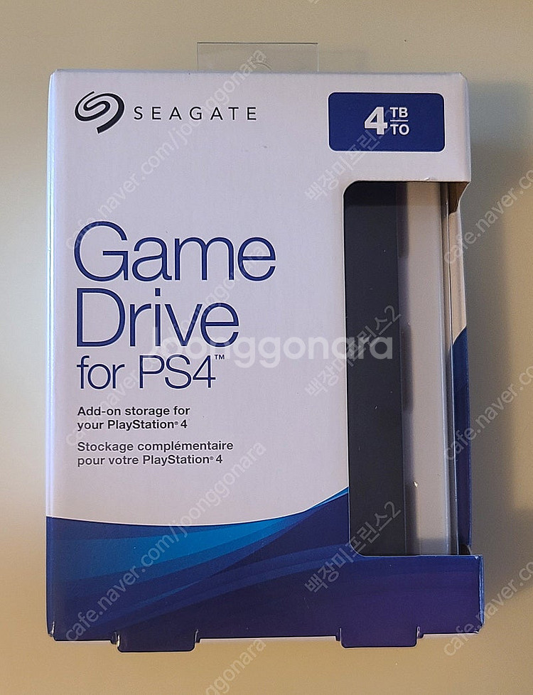 씨게이트 외장하드 Game Drive PS4 4TB--0