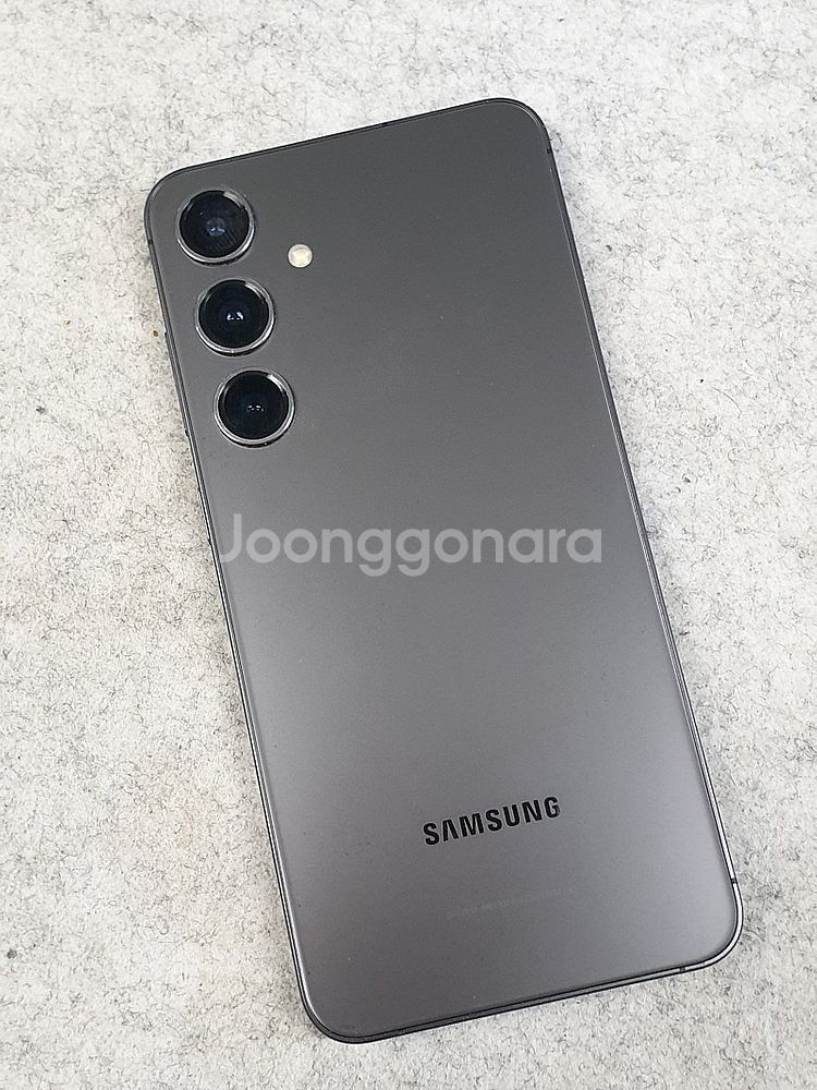 갤럭시 S24플러스 블랙 256기가 24년 3월개통 무...--0