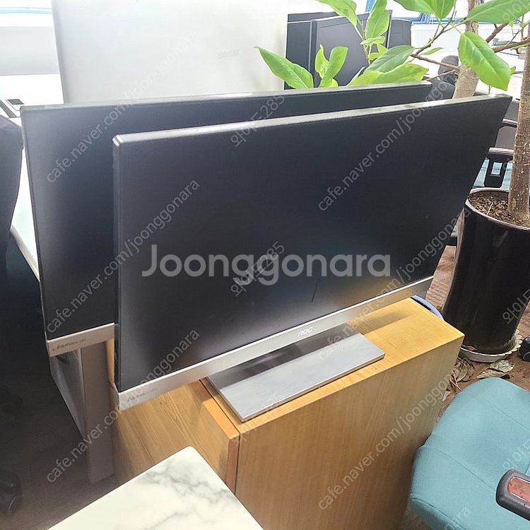 AOC 알파스캔 27인치 모니터 상태 최상 총 2개 ,...--9