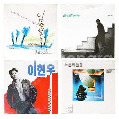 김현식,이승환,김종서,등 가요 LP와 조지윈스톤의 피아...--2