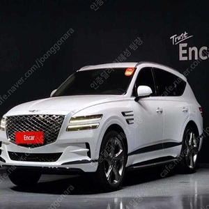 제네시스 GV80 중고 GV80 중고 가격 흰색 2020년식 가솔린 2.5T AWD 수원중고차