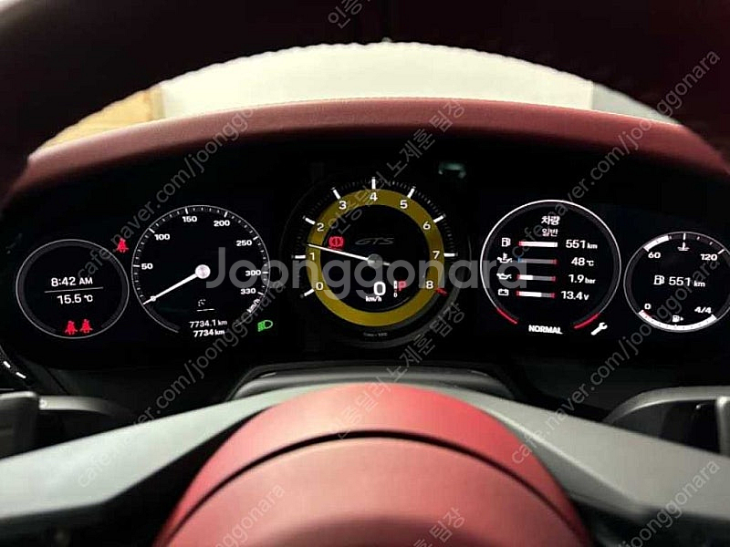 포르쉐 911 중고차 할부가능 빨간색 2022년식 7,...--8
