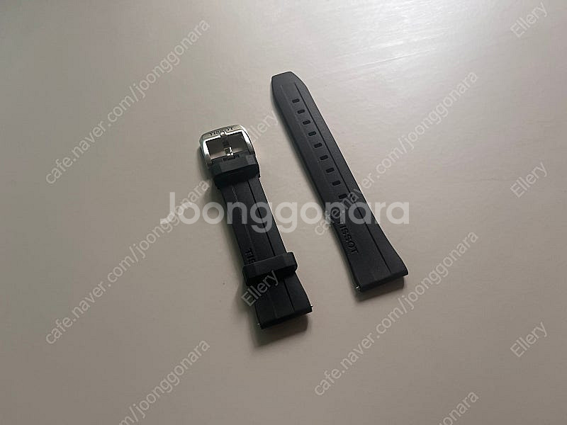 티쏘 씨스타 정품 러버밴드 팝니다 (20mm)--0