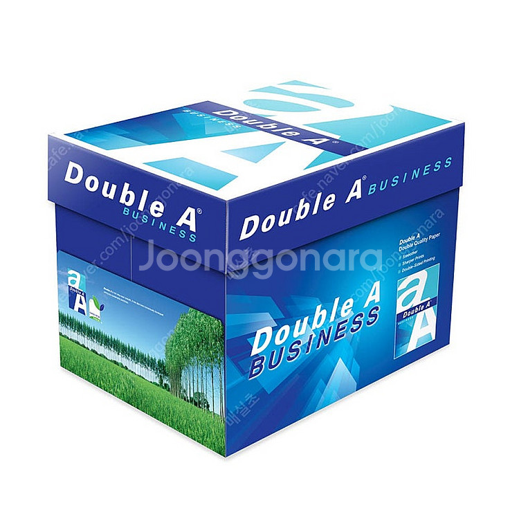 Double A 더블에이 복사용지 A4 75g 2500매 박스--0
