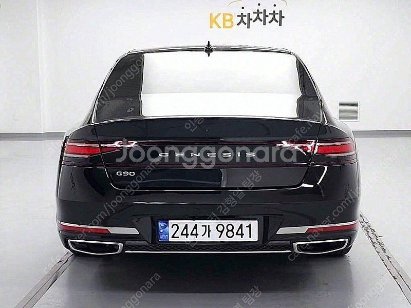 제네시스 G90 중고 제네시스 중고 가격 검정색 202...--3